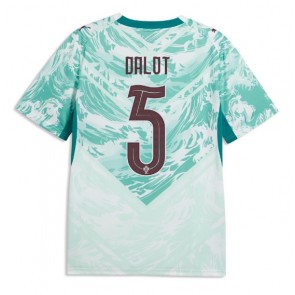 Portugal Diogo Dalot #5 Udebanetrøje VM 2026 Kortærmet